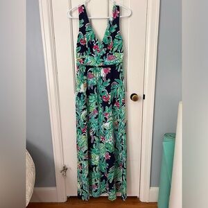 Lilly Pulitzer Floral Maxi Dress